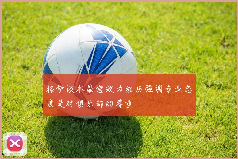 格伊谈水晶宫效力经历强调专业态度是对俱乐部的尊重